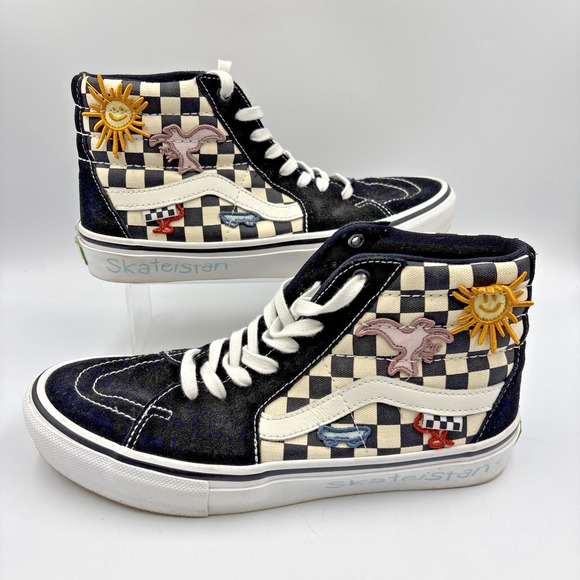 Vans Other - Vans High Top Sneaker Limited Edition Skateistan x Skate Sk8- High Size M 8.5